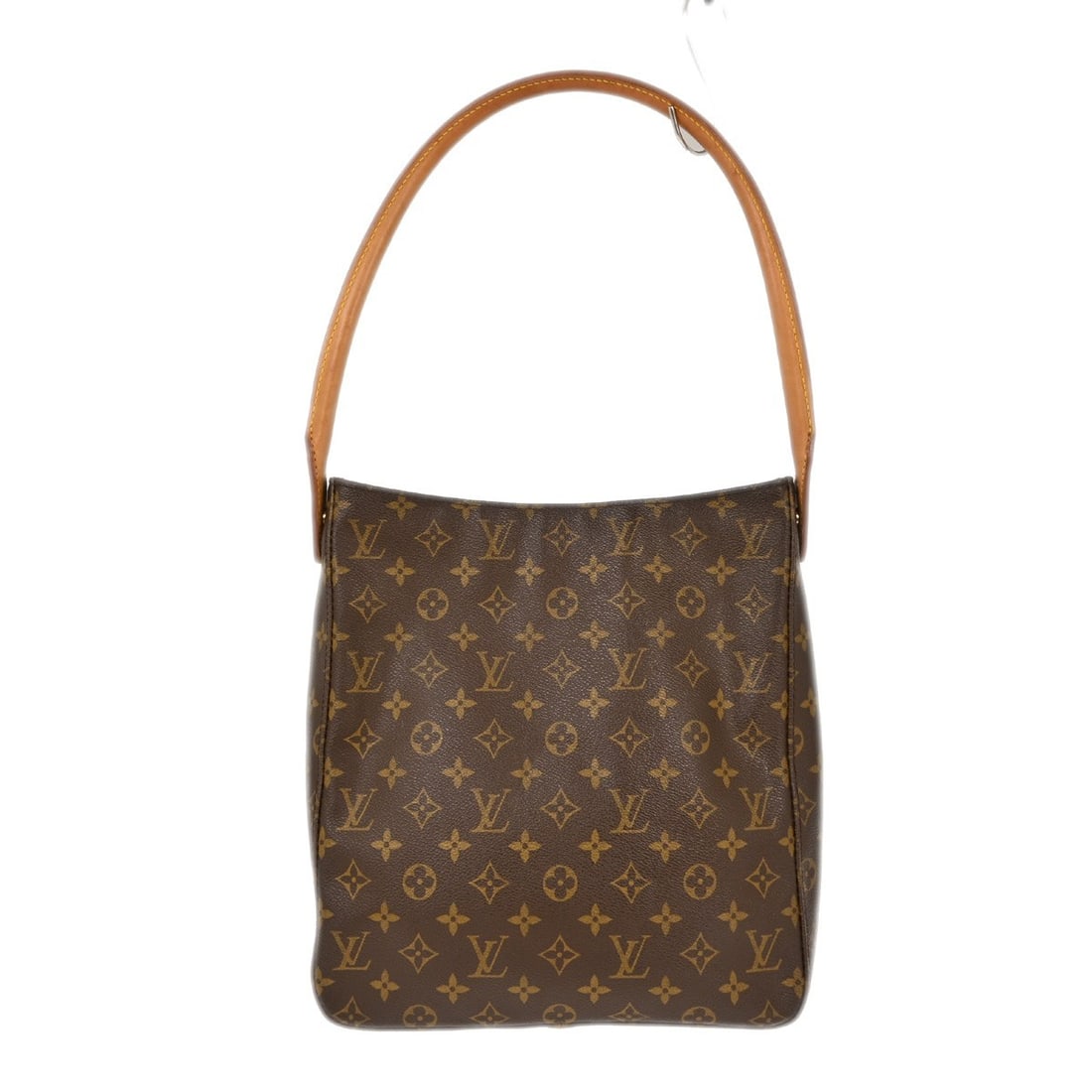 Louis Vuitton Monogram Canvas Looping GM Handbag Brown 28x31x10cm (1 of 8)