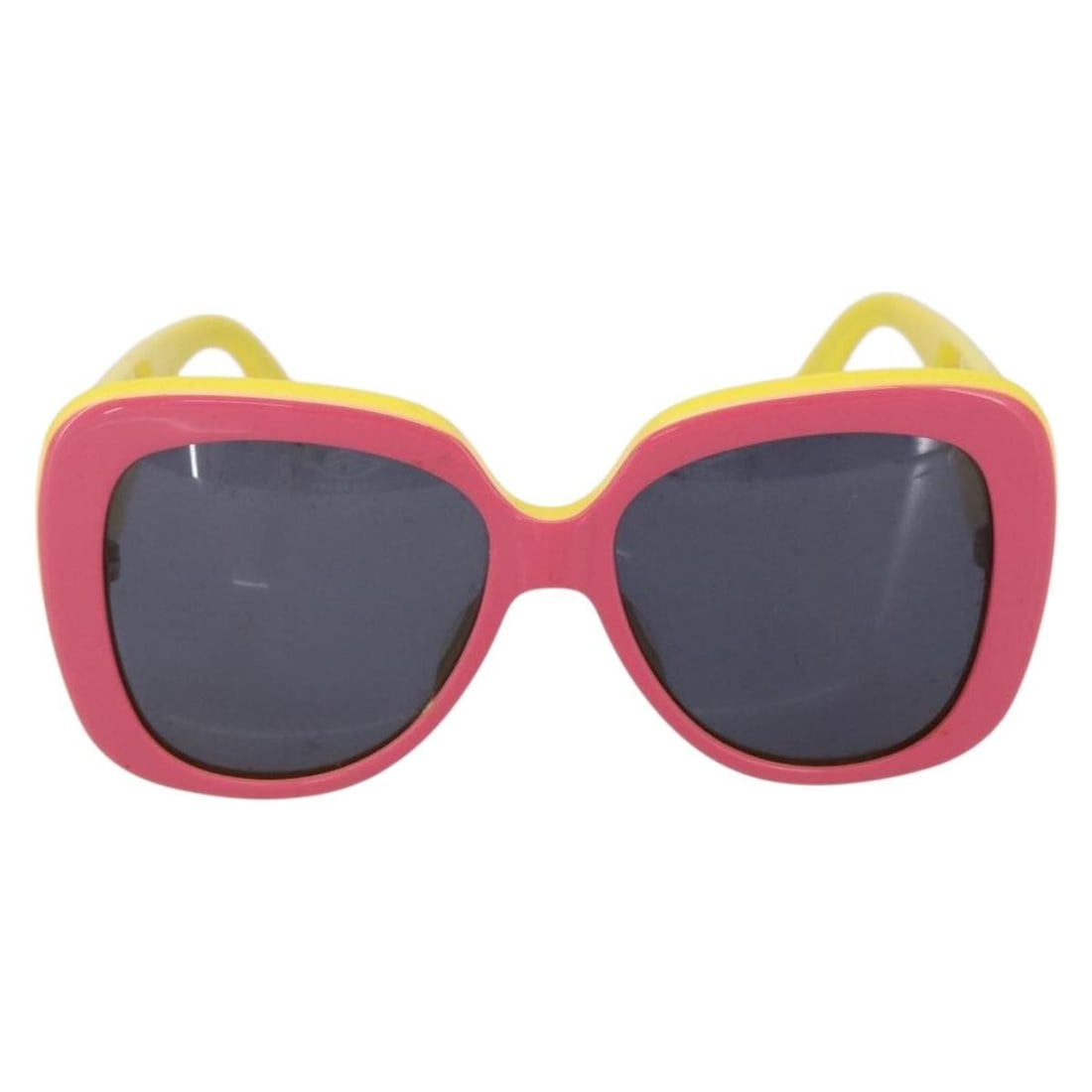 Chanel Pink Plastic Sunglasses Logo CC 13cm Width (1 of 10)