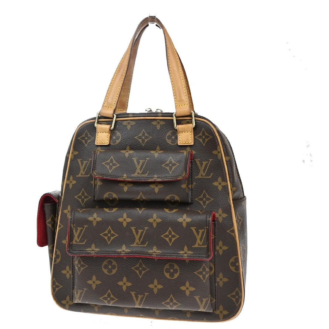 Louis Vuitton Excentri-Cite Brown Canvas Womens Handbag 25cm (1 of 17)