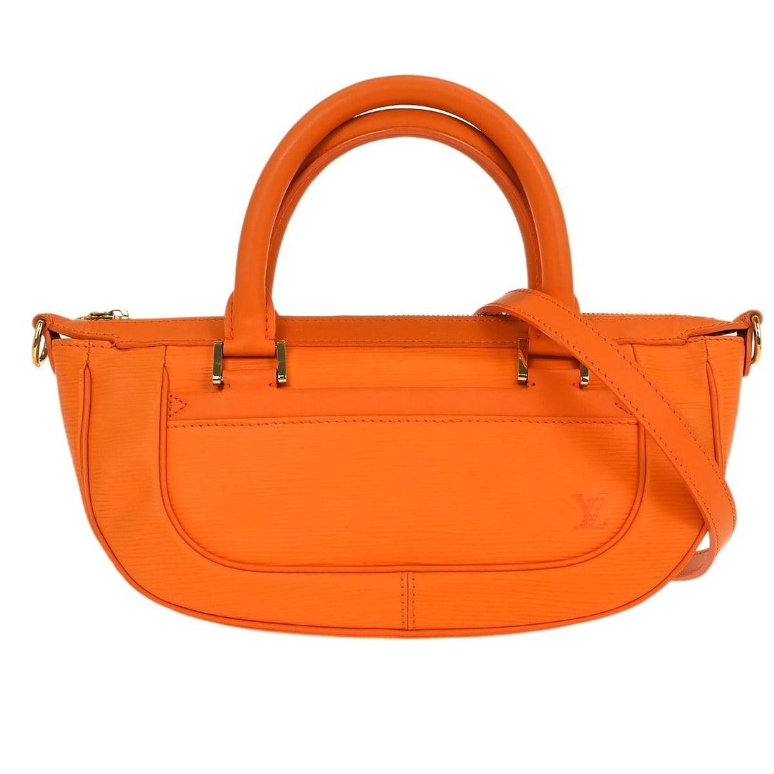 Orange Leather Louis Vuitton Danura Purse 28cm by 15cm by 10cm (1 of 10)