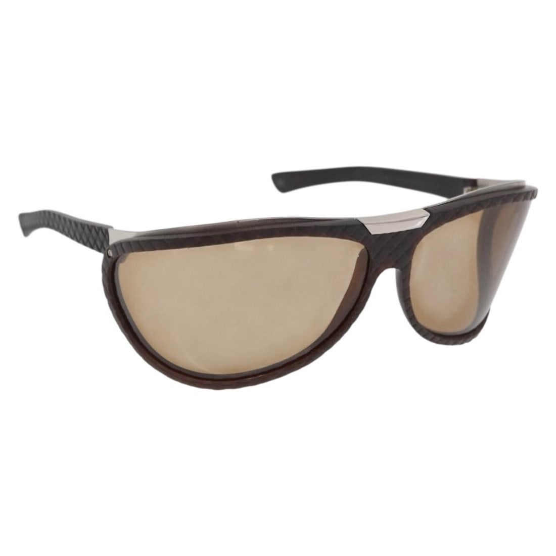 Bottega Veneta Brown Metal Sunglasses with Case Made in Italy: Bottega Veneta Brown Metal Sunglasses with Case Made in Italy These Bottega Veneta sunglasses feature a brown metal frame crafted in Italy. Designed with a sleek and stylish aesthetic, they come with