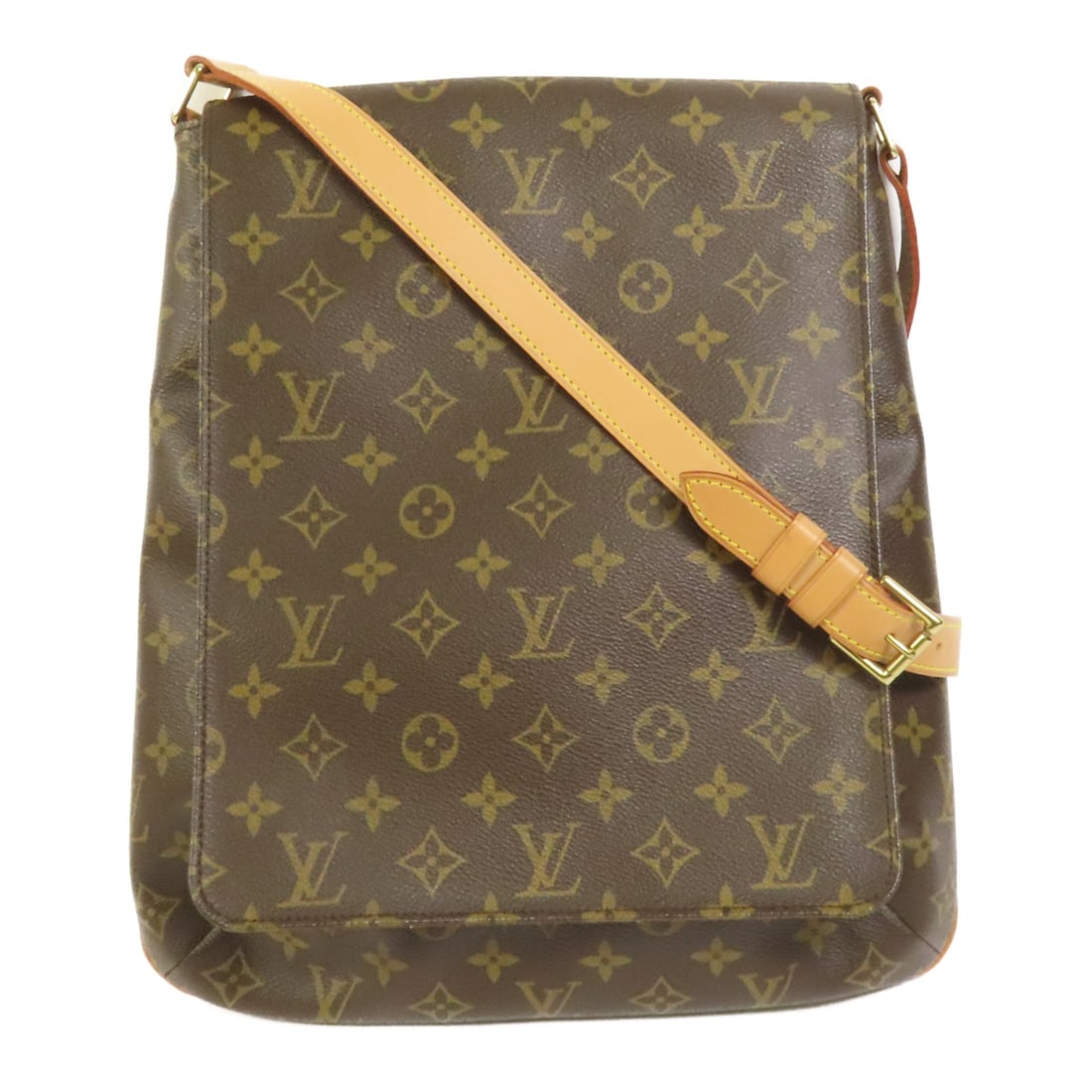 Louis Vuitton Musette Monogram Brown Shoulder Crossbody Bag M51256 (1 of 14)