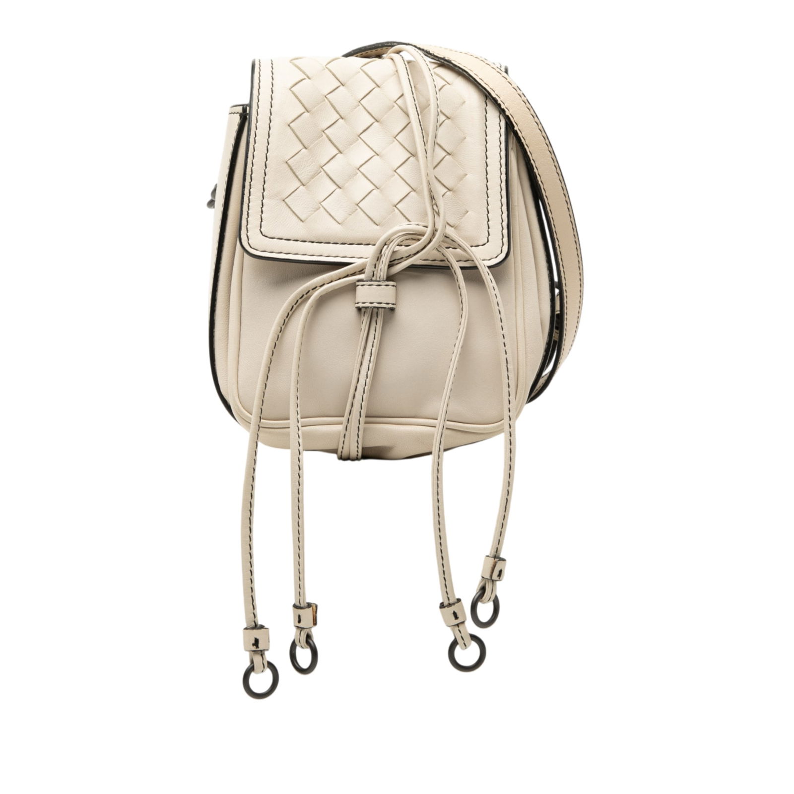 Bottega Veneta Crossbody Bag Nappa Intrecciato Double Sided Flap Design (1 of 8)