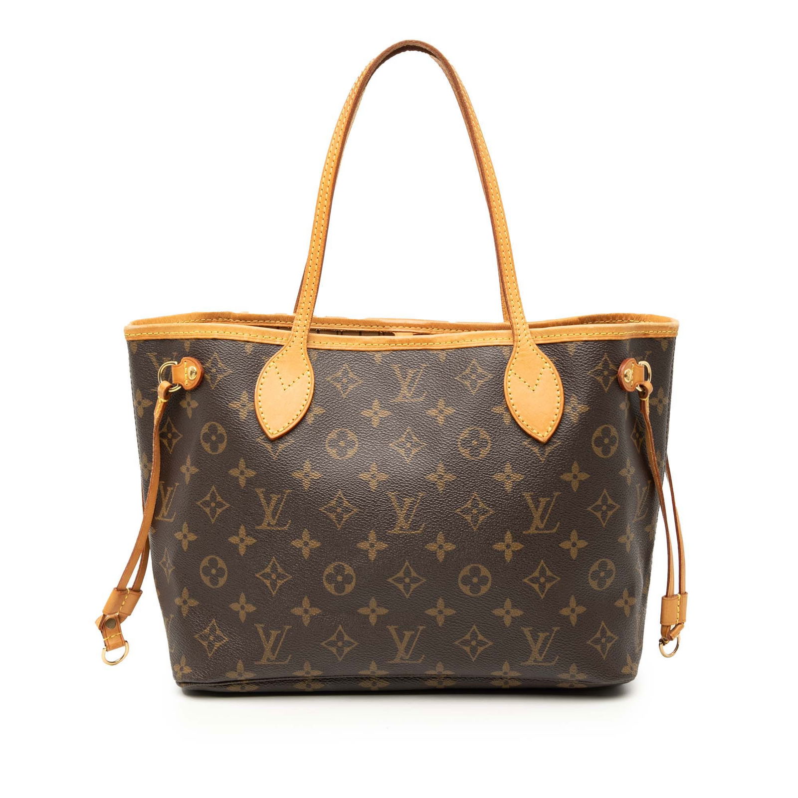 Louis Vuitton Neverfull PM Brown Monogram Canvas Tote Bag (1 of 7)