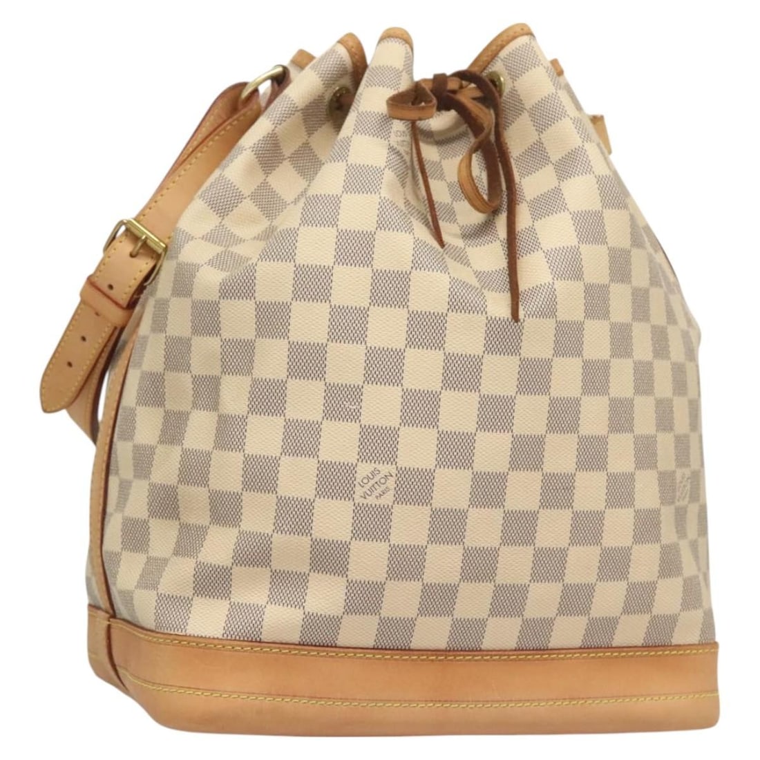 Authentic LOUIS VUITTON Damier Azur Noe Shoulder Bag N42222 (1 of 18)
