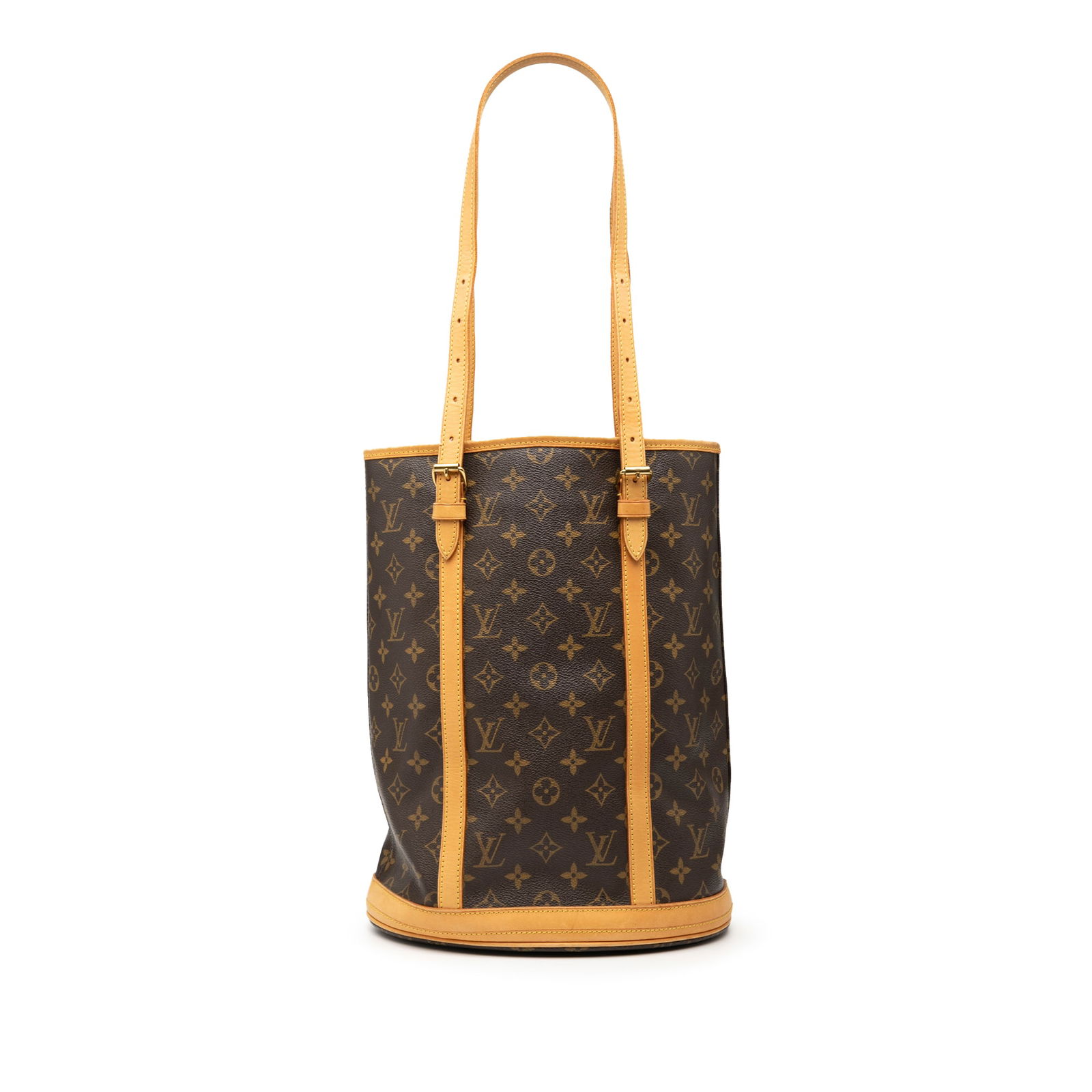 Louis Vuitton Bucket GM Brown Monogram Canvas Shoulder Bag (1 of 7)