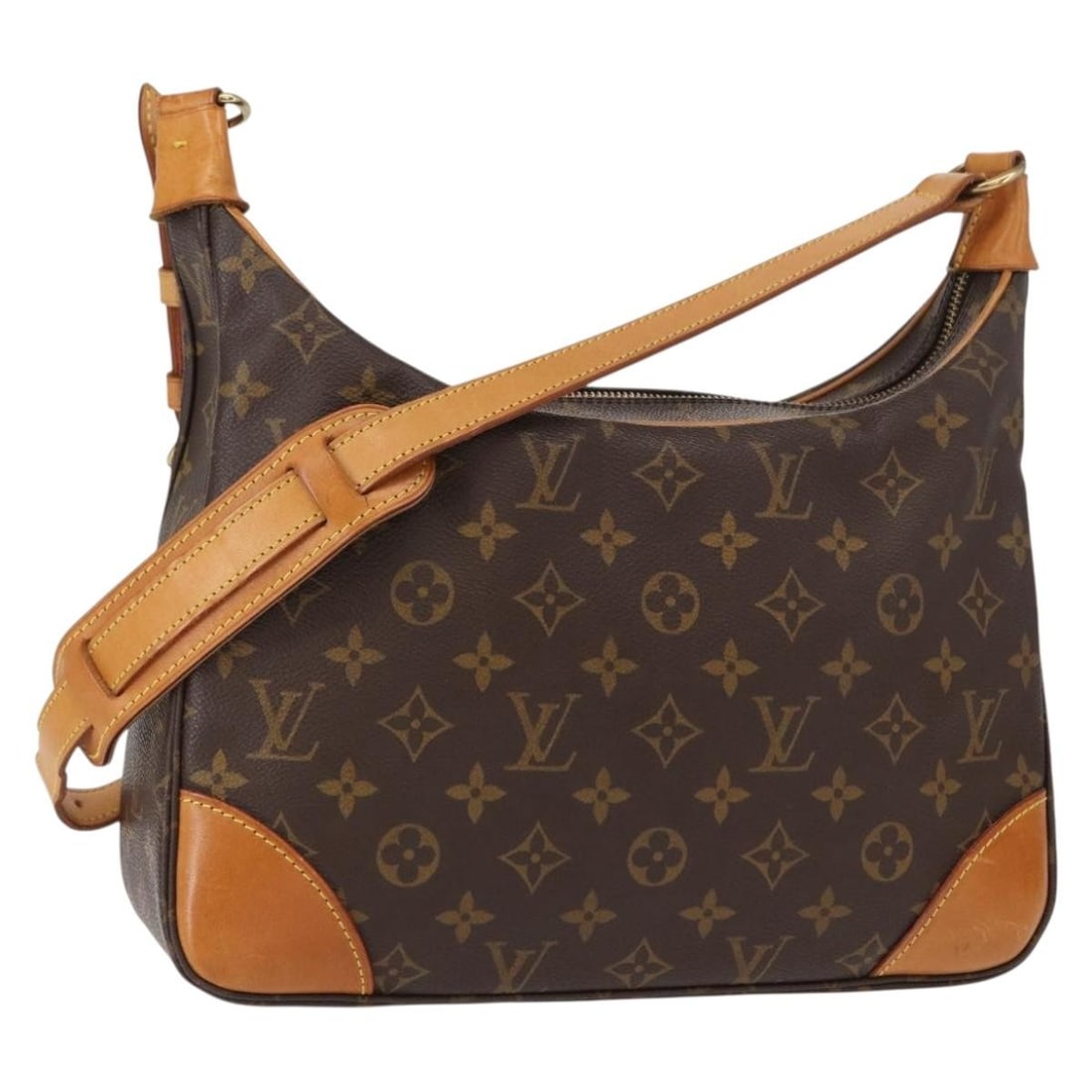 LOUIS VUITTON Monogram Boulogne 30 Shoulder Bag M51265 with Dust Bag (1 of 18)