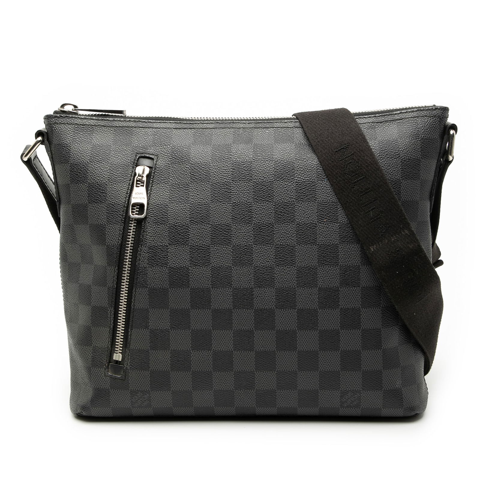 Louis Vuitton Mick PM Black Damier Graphite Shoulder Bag (1 of 7)