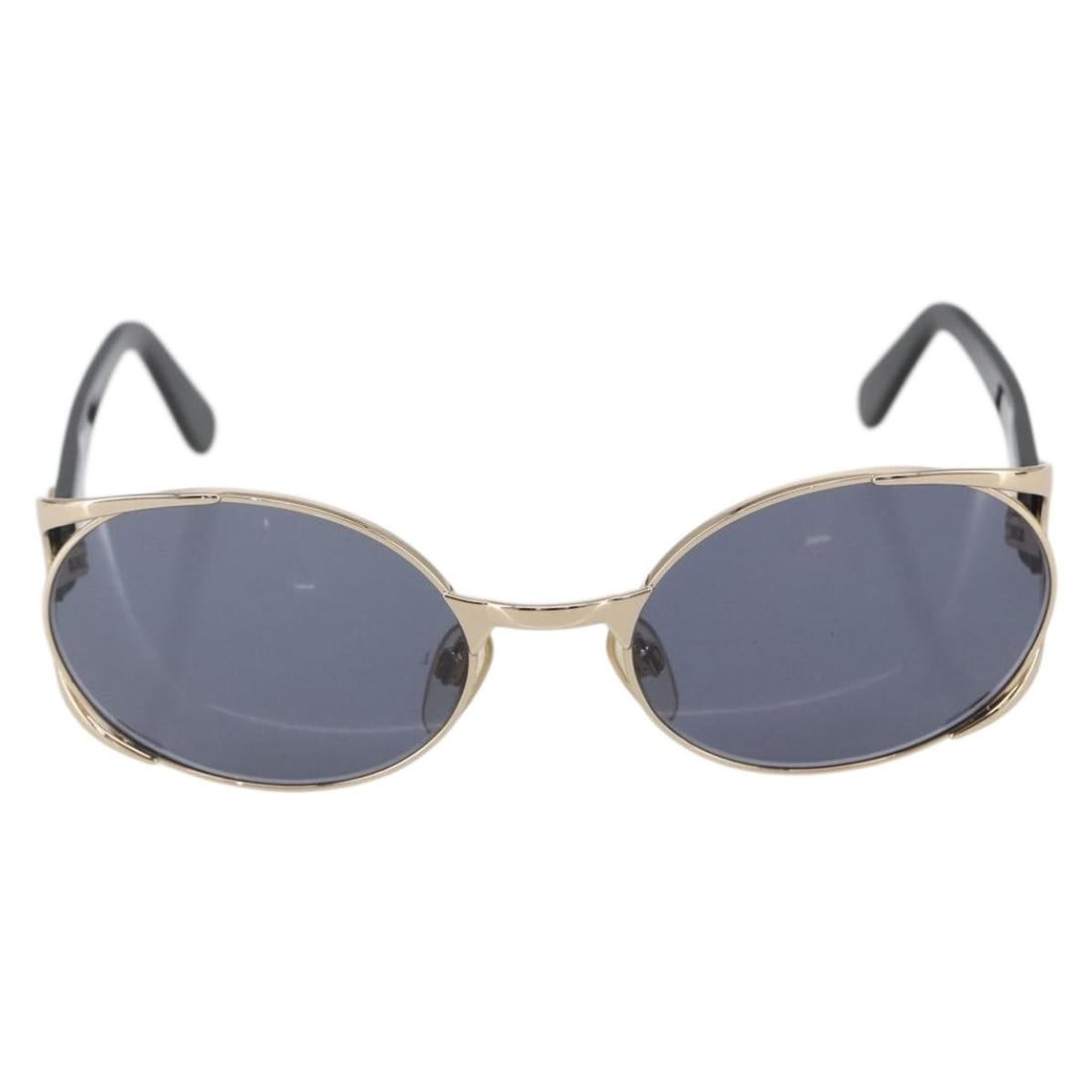 Chanel Black Plastic Sunglasses with CC Logo for Women (1 of 11)