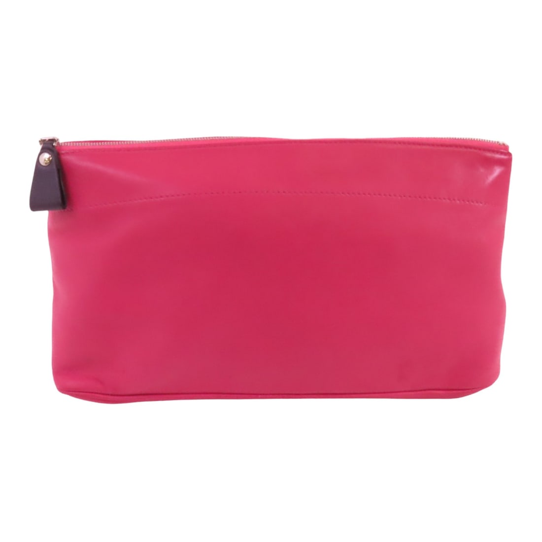 HERMES Touboyu GM Pouch Clutch Swift Leather Pink: HERMES Touboyu GM Pouch Clutch Swift Leather Pink This elegant HERMES Touboyu GM Pouch Clutch is crafted from high-quality swift leather in a lovely Rose Azalee pink hue. It features a sleek, compact