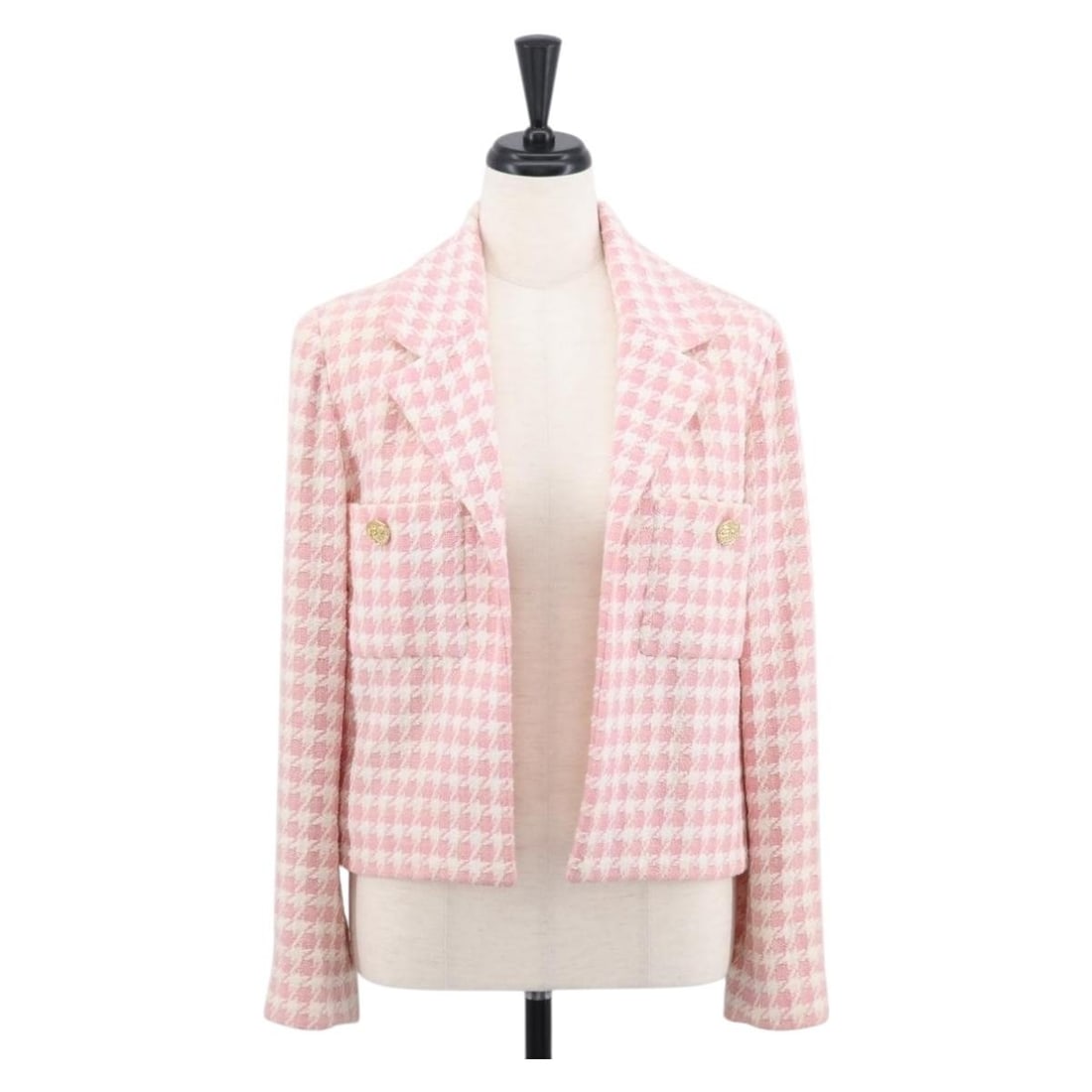 Pink Wool Tweed Jacket by CHANEL France (1 of 18)