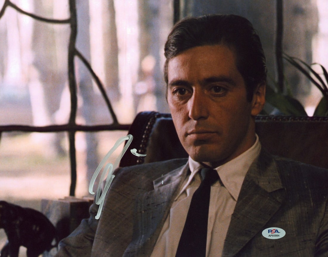 Al Pacino Signed 11x14 Photo From The Godfather PSA DNA Authenticated (1 of 1)