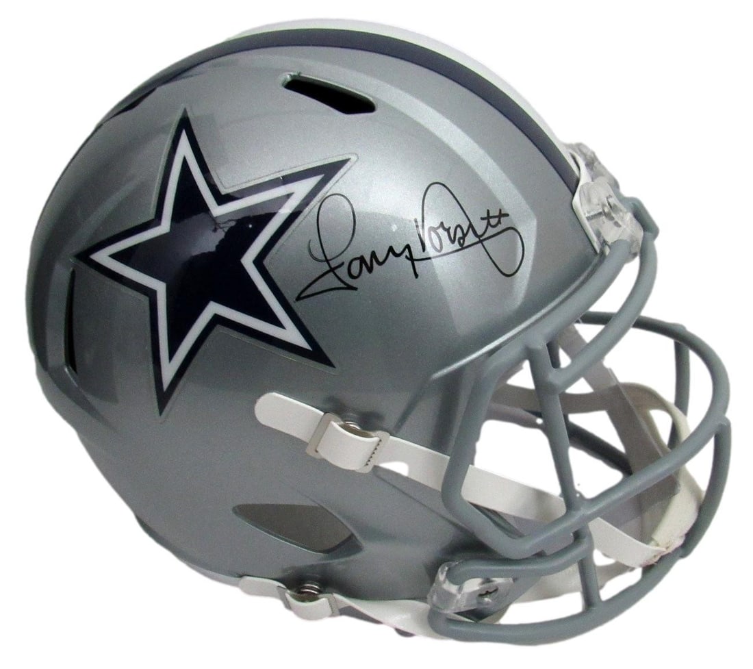 Dallas Cowboys Speed Replica Helmet Signed by Tony Dorsett HOF PSA Authenticated (1 of 5)