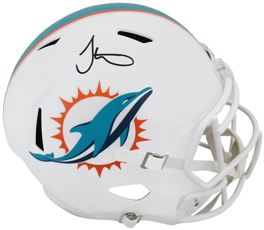 Tyreek Hill Signed Miami Dolphins Riddell Full Size Speed Helmet with COA (1 of 1)