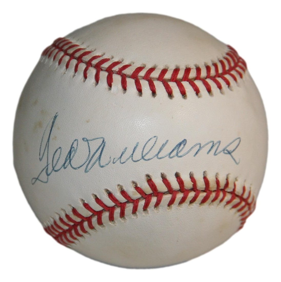Ted Williams Signed American League Baseball Upper Deck Red Sox (1 of 6)