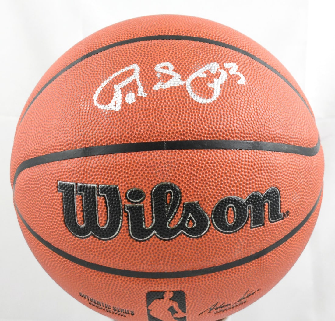 NBA Wilson Basketball Signed by Patrick Ewing with Beckett Witness Hologram (1 of 3)