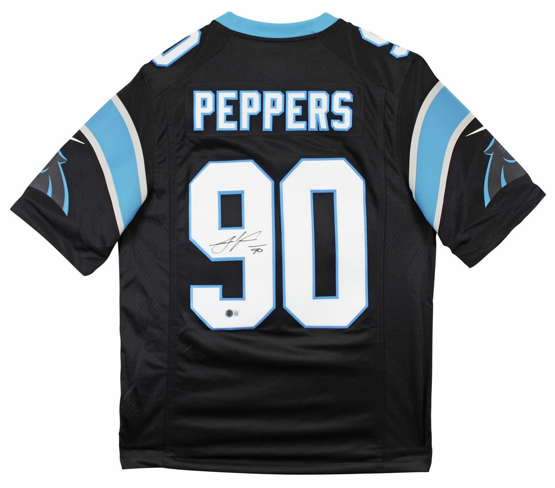 Julius Peppers Signed Black Nike Limited Jersey BAS Authenticated (1 of 5)
