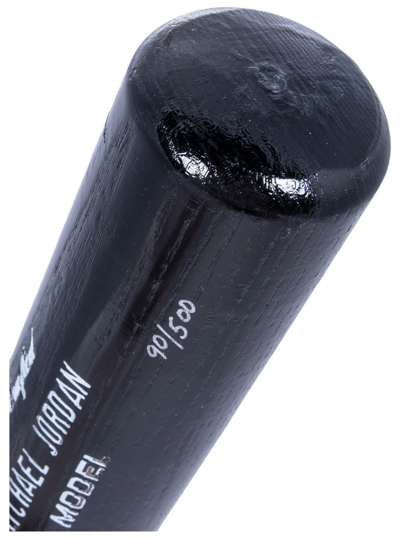 Michael Jordan Signed Wilson Baseball Bat Upper Deck Authentication - 9