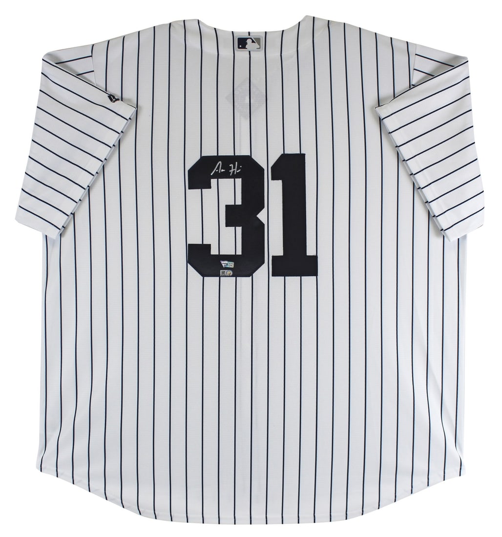 Aaron Hicks New York Yankees Signed Pinstripe Jersey with Fanatics Hologram (1 of 4)