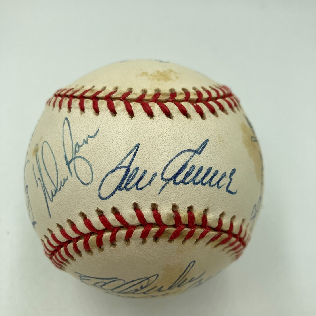 1969 New York Mets Team Signed Baseball Tom Seaver Nolan Ryan JSA COA (1 of 10)