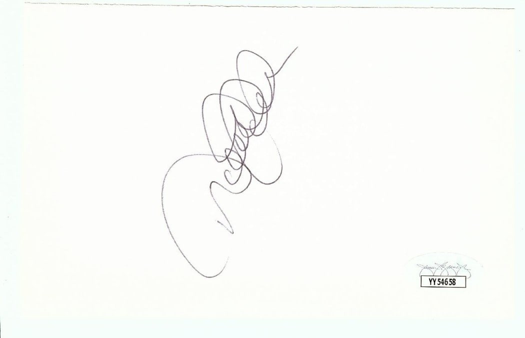 Derek Jeter Autographed Cut Signature Yankees JSA Authenticated (1 of 3)