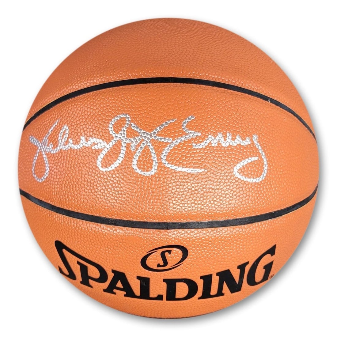 Julius Erving Autographed NBA Basketball Philadelphia 76ers Beckett Authenticated (1 of 2)