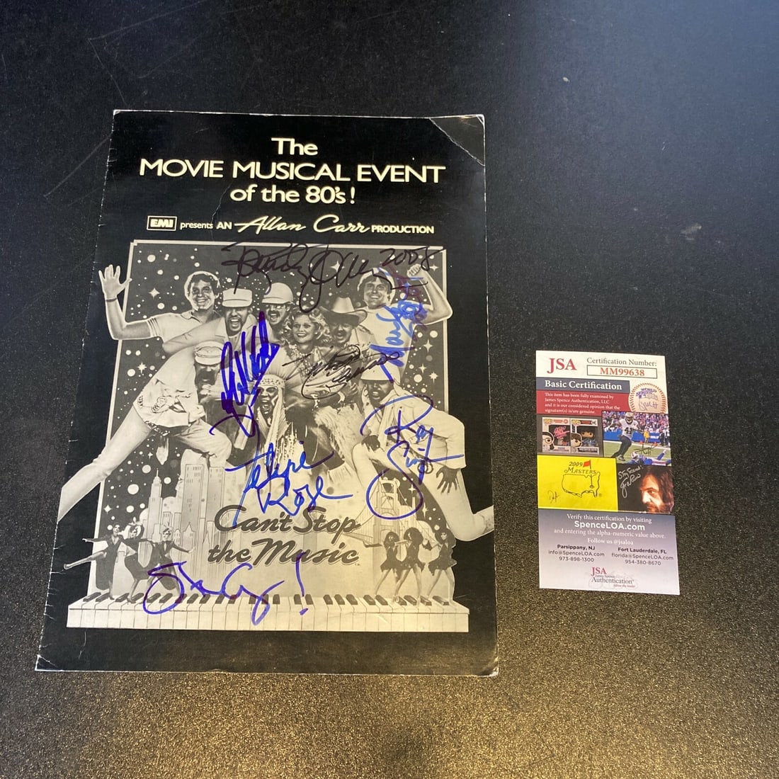 The Ritchie Family Village People Signed Magazine 7 Signatures JSA COA: The Ritchie Family Village People Signed Magazine 7 Signatures JSA COA Celebrate the vibrant spirit of disco with this original magazine featuring The Ritchie Family and Village People, signed by seve