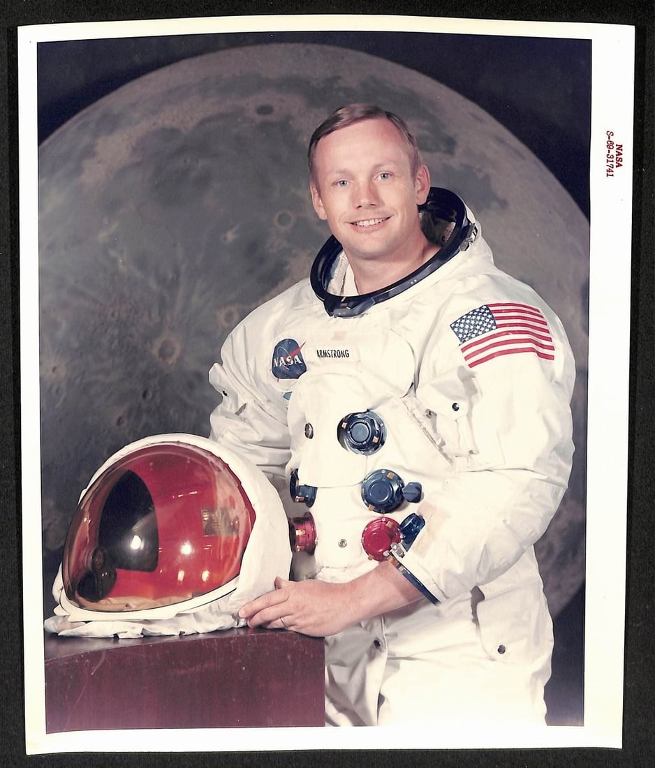 Original NASA 8x10 Photograph S-69-31741 Featuring Neil Armstrong (1 of 3)