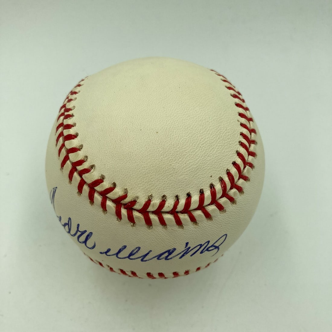 Ted Williams Signed MLB Baseball JSA Authenticated MINT 9 - 3
