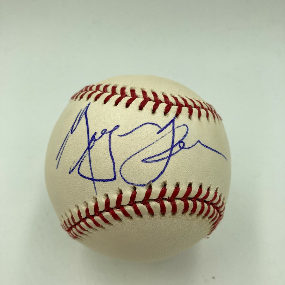 Rare Morgan Freeman Signed 2001 World Series Baseball with PSA DNA COA (1 of 5)