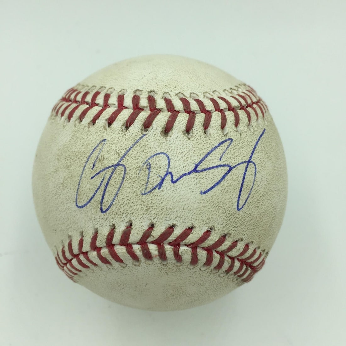 Corey Seager Signed Game Used MLB Baseball PSA DNA COA Dodgers: Corey Seager Signed Game Used MLB Baseball PSA DNA COA Dodgers This is a game-used Official Major League Baseball signed by Corey Seager, the Rookie of the Year for the Los Angeles Dodgers. The baseba