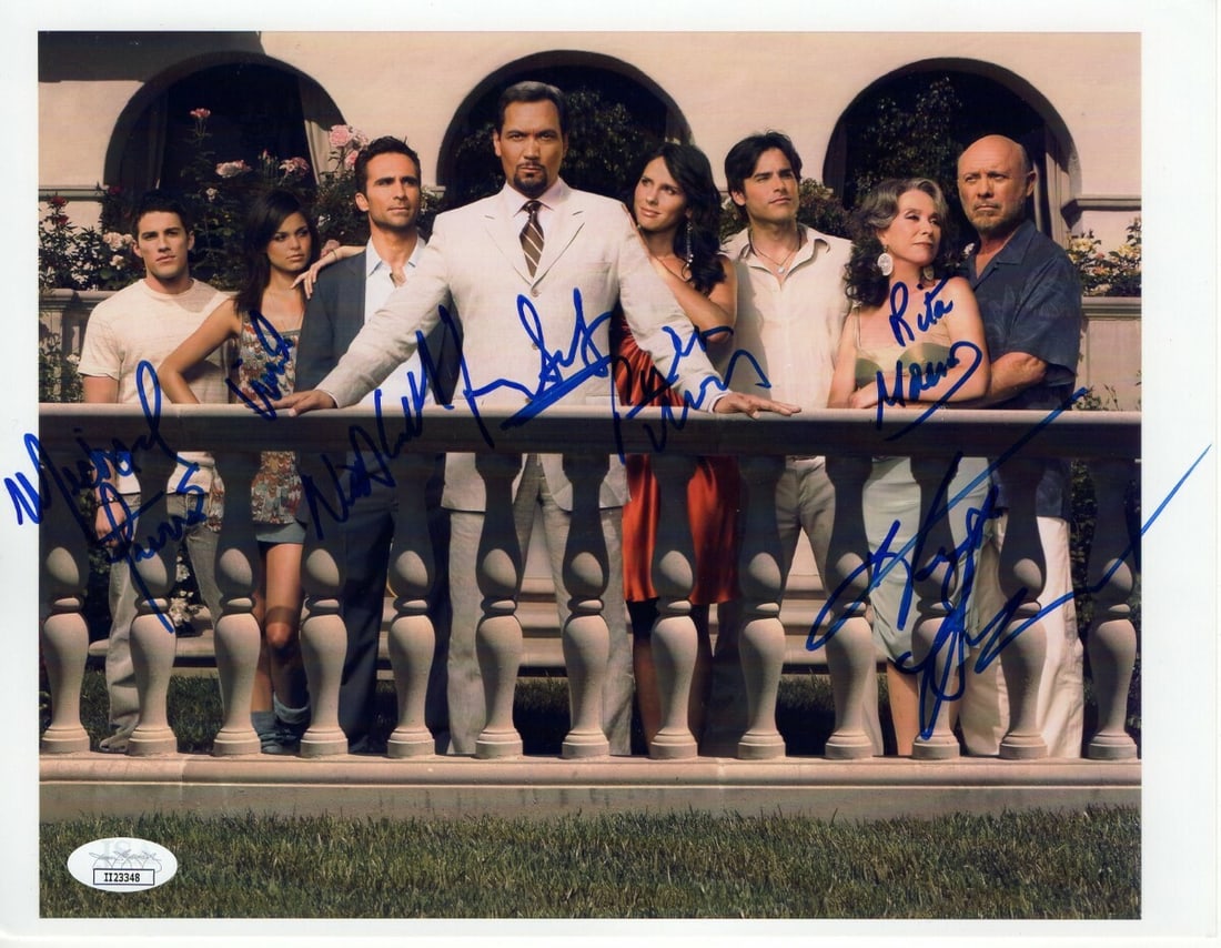 The Puerto Ricans Cast Autographed 8X10 Photo JSA Authenticated: The Puerto Ricans Cast Autographed 8X10 Photo JSA Authenticated Celebrate the vibrant history of Puerto Rican cinema with this autographed 8X10 photograph featuring the cast of 'The Puerto Ricans.' Th