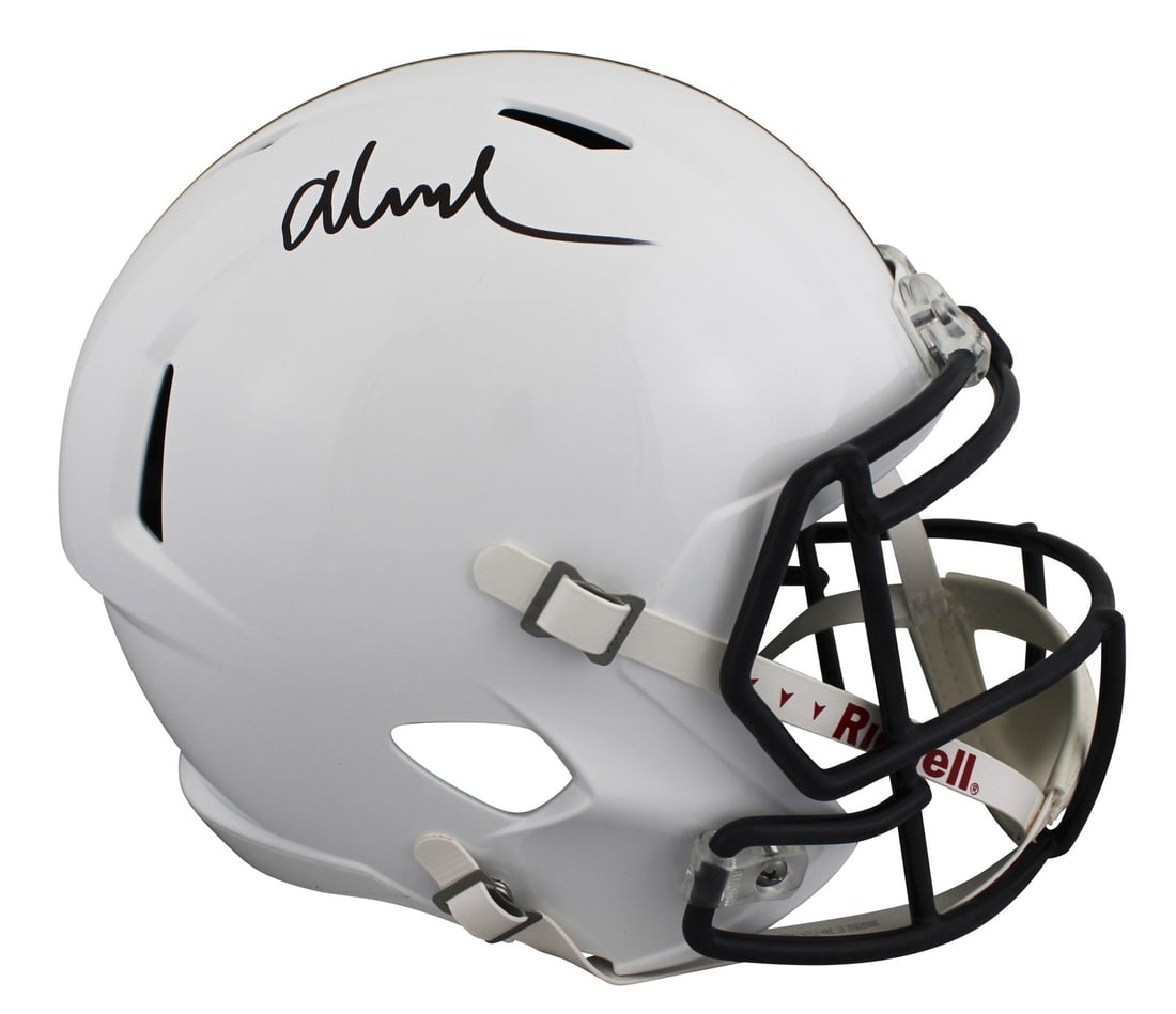 Abdul Carter Signed Penn State Full Size Speed Helmet BAS Authenticated: Abdul Carter Signed Penn State Full Size Speed Helmet BAS Authenticated This authentic Riddell Full Size Speed Rep Helmet is personally signed by Abdul Carter of the Penn State Nittany Lions. The helm