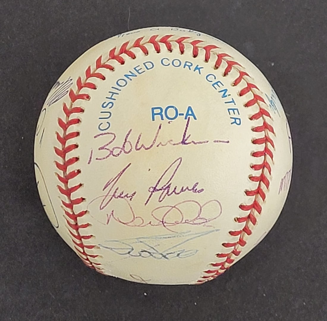 1996 New York Yankees Signed Baseball Derek Jeter Joe Torre BAS: 1996 New York Yankees Signed Baseball Derek Jeter Joe Torre BAS Celebrate the legacy of the 1996 New York Yankees with this official American League baseball, personally signed by iconic members of th