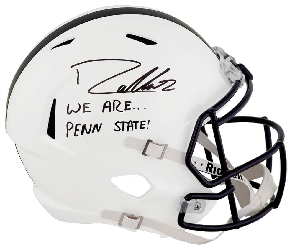 Penn State Riddell Helmet Signed by Drew Allar with We Are Inscription COA: Penn State Riddell Helmet Signed by Drew Allar with We Are Inscription COA This Penn State Riddell full size speed replica helmet is signed by Drew Allar and features the "We Are Penn State"