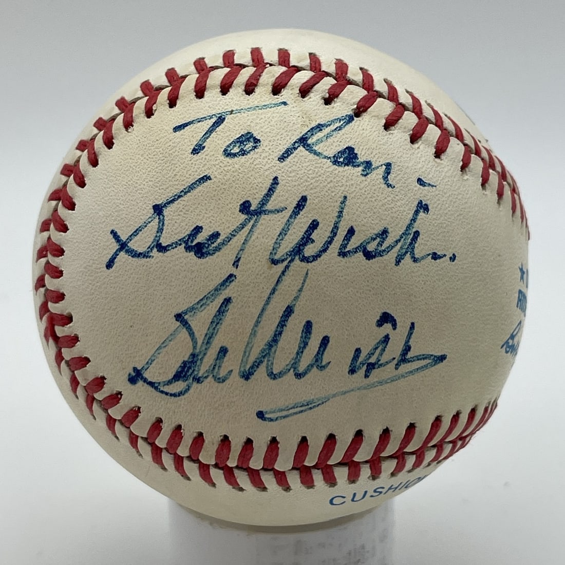 Minnesota Twins OAL Baseball Signed and Inscribed by Bob Allison PSA DNA Authenticated: Minnesota Twins OAL Baseball Signed and Inscribed by Bob Allison PSA DNA Authenticated This is an original Official American League baseball signed and inscribed by Bob Allison of the Minnesota Twins.