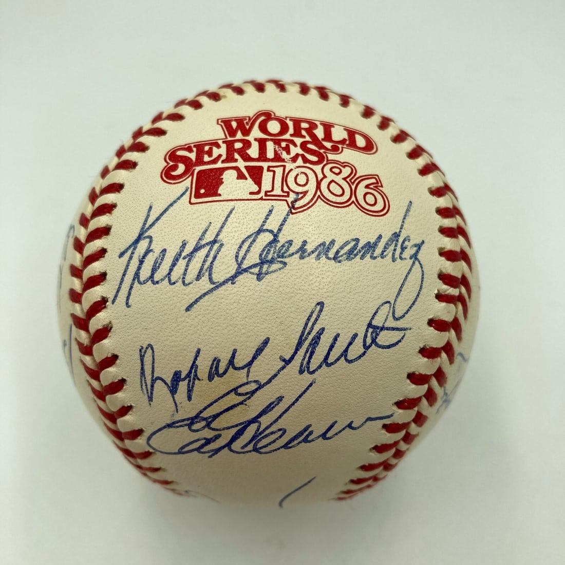 1986 New York Mets Team Signed Baseball with JSA COA: 1986 New York Mets Team Signed Baseball with JSA COA Celebrate the legacy of the 1986 New York Mets with this Official World Series Baseball, signed by 15 members of the championship team. This authen
