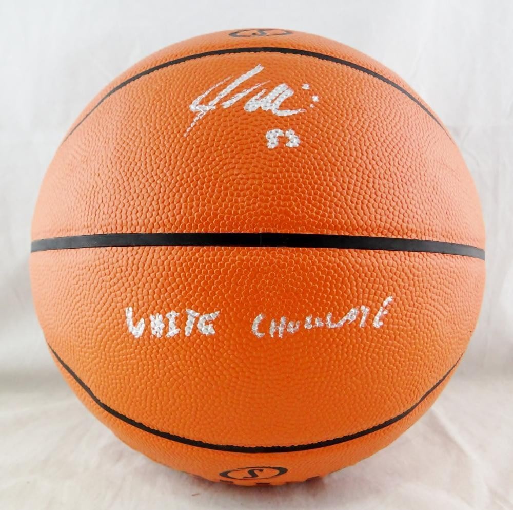 Jason Williams Autographed Spalding NBA Basketball Beckett Authenticated White Chocolate: Jason Williams Autographed Spalding NBA Basketball Beckett Authenticated White Chocolate This NBA Spalding basketball is signed by Jason Williams, also known as 'White Chocolate.' The autograph has be