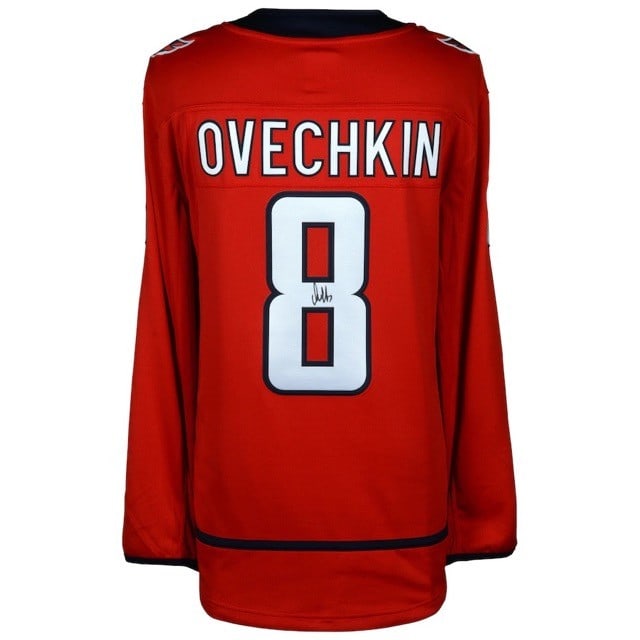 Alex Ovechkin Autographed Jersey Washington Capitals Fanatics Authentic (1 of 4)