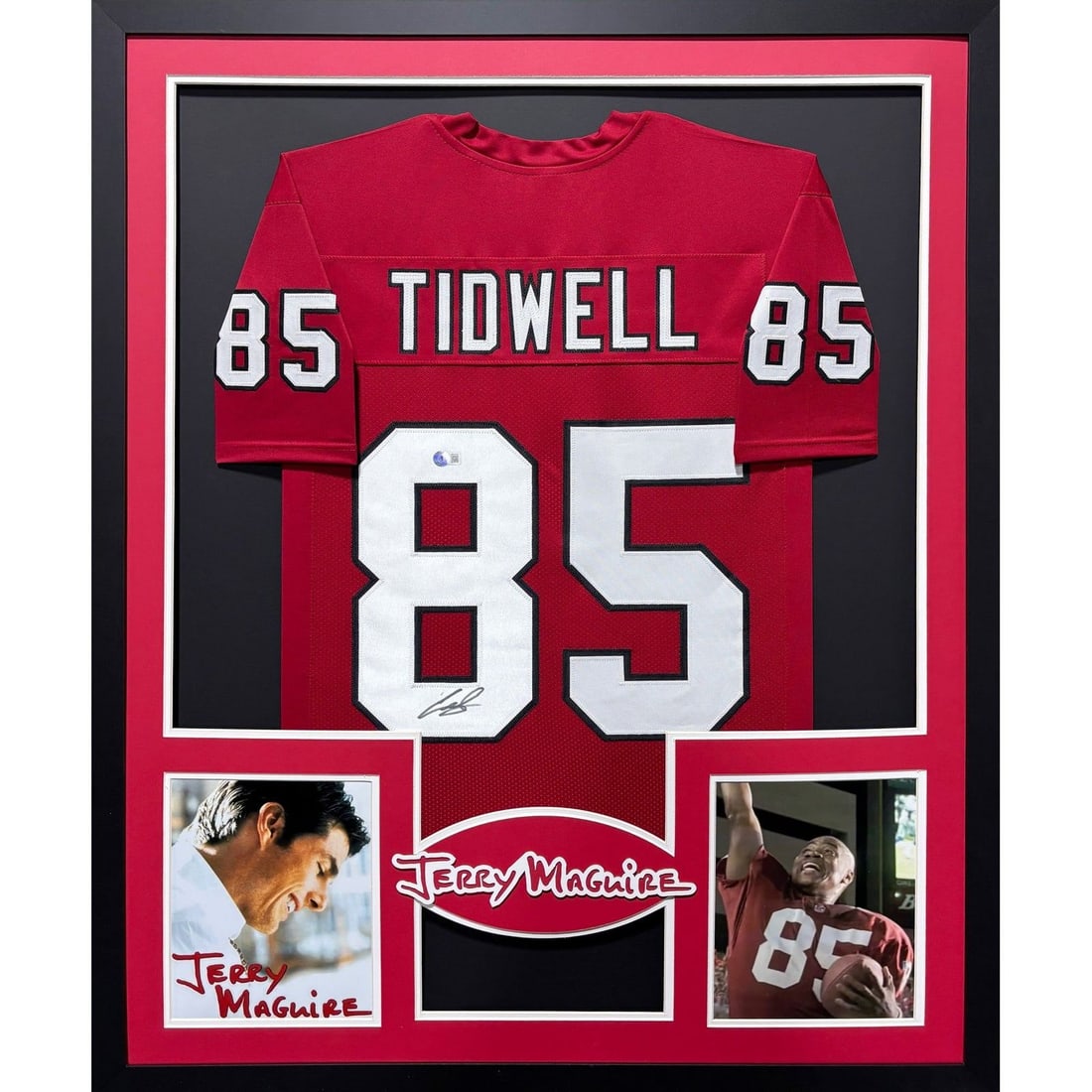 Cuba Gooding Jr. Signed Jerry Maguire Framed Jersey Beckett Authenticated: Cuba Gooding Jr. Signed Jerry Maguire Framed Jersey Beckett Authenticated This framed jersey features an authentic autograph from Cuba Gooding Jr., known for his iconic role in Jerry Maguire. The jers