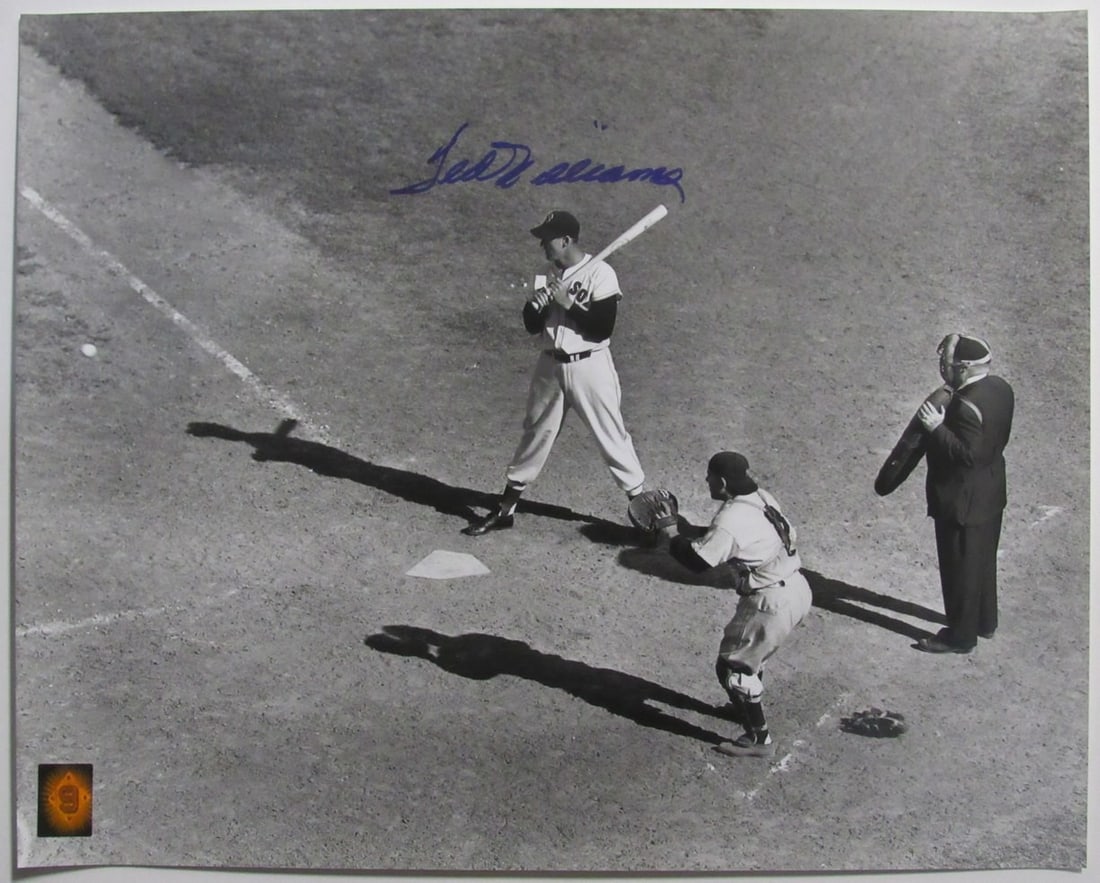 16x20 Autographed Photo Ted Williams Boston Red Sox PSA DNA Authenticated: 16x20 Autographed Photo Ted Williams Boston Red Sox PSA DNA Authenticated This is an original 16x20 photograph of Ted Williams from the Boston Red Sox, personally signed by the Hall of Famer. The auto