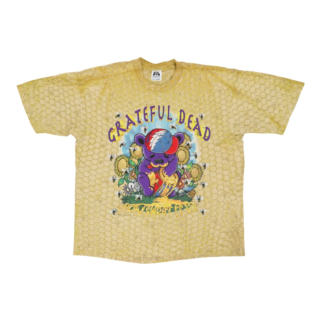 Vintage 1995 How Sweet It Is Grateful Dead Tie Dye Extra Large Shirt: Vintage 1995 How Sweet It Is Grateful Dead Tie Dye Extra Large Shirt This original vintage 1995 Grateful Dead "How Sweet It Is" tie-dye shirt features a classic yellow color and is made from 100% cott