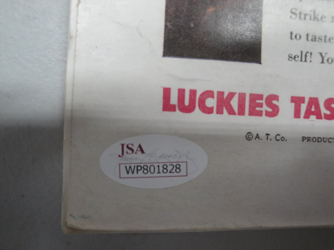 Vin Scully Autographed Dodgers World Series Program JSA Authenticated - 4