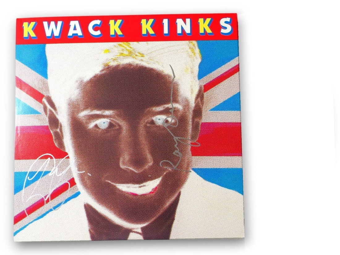 Ray and Dave Davies Signed Album Cover The Kinks JSA Authenticated: Ray and Dave Davies Signed Album Cover The Kinks JSA Authenticated This is an original autographed record album cover by the legendary Kinks members Ray Davies and Dave Davies. The album cover comes w