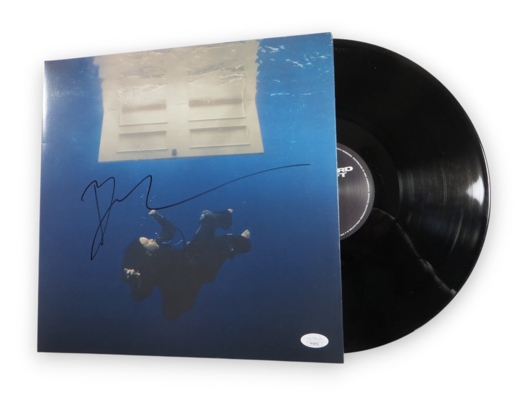 Billie Eilish Autographed Album Cover JSA Certified Authentic: Billie Eilish Autographed Album Cover JSA Certified Authentic This is an original autographed album cover by Billie Eilish, featuring her signature authenticated by James Spence Authentication (JSA).
