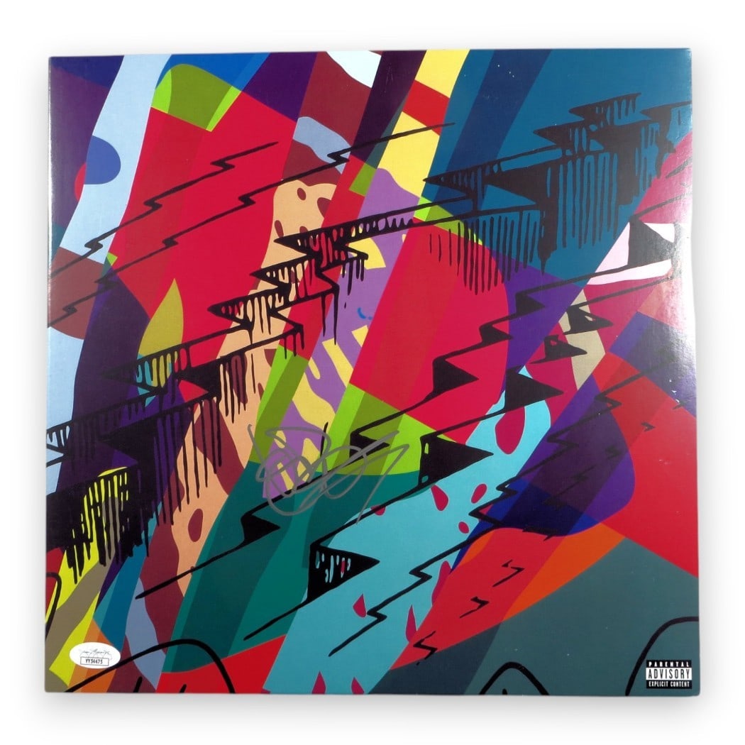 Kid Cudi Autographed Album Cover Insano JSA Certified Original: Kid Cudi Autographed Album Cover Insano JSA Certified Original This is an original autographed record album cover signed by Kid Cudi, featuring his unique signature authenticated by James Spence Authe