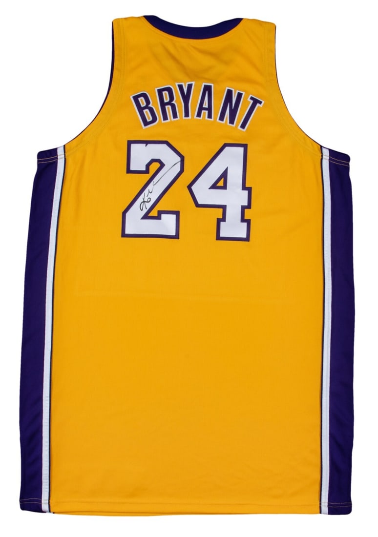 Kobe Bryant Signed 2007-08 Lakers Game Jersey with BAS and MEARS LOAs (1 of 10)