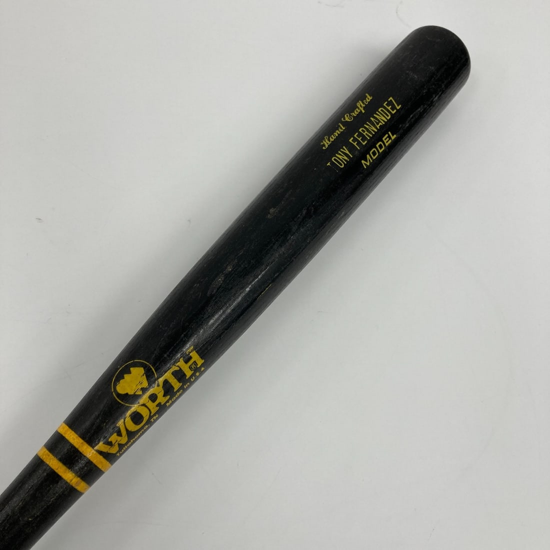 Tony Fernandez 1980s Game Used Baseball Bat Toronto Blue Jays Signed: Tony Fernandez 1980s Game Used Baseball Bat Toronto Blue Jays Signed This is an original, game-used baseball bat from the 1980s, utilized by Tony Fernandez during his time with the Toronto Blue Jays.