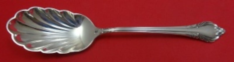 International Sterling Silver Grand Recollection 6" Sugar Spoon: International Sterling Silver Grand Recollection 6" Sugar Spoon This exquisite sugar spoon features the elegant Grand Recollection pattern by International Sterling. Crafted from high-quality sterling