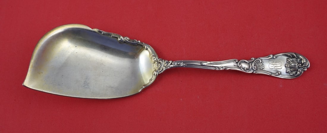 Gorham Hanover Sterling Silver 8 Inch Sherbet Server Monogrammed: Gorham Hanover Sterling Silver 8 Inch Sherbet Server Monogrammed Elevate your serving experience with this exquisite 8" Sherbet Server from the Hanover pattern by Gorham. Crafted from high-quality ste